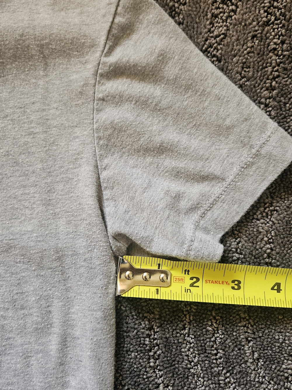 Buffalo New York Graphic V-Neck Tee - Light Gray/Blue, Womens Small - Picture 7 of 10